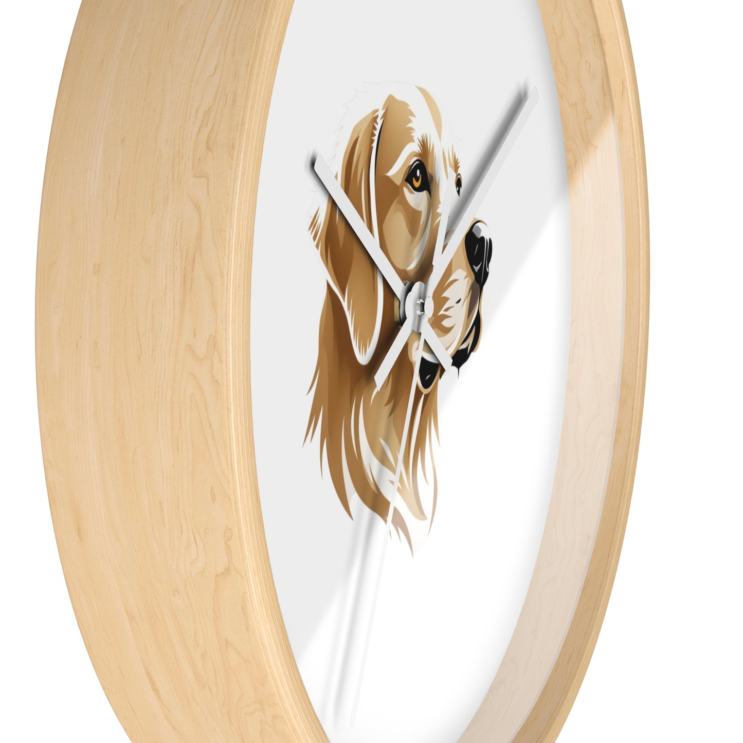 Golden Retriever Wall Clock - Perfect for Dog Lovers